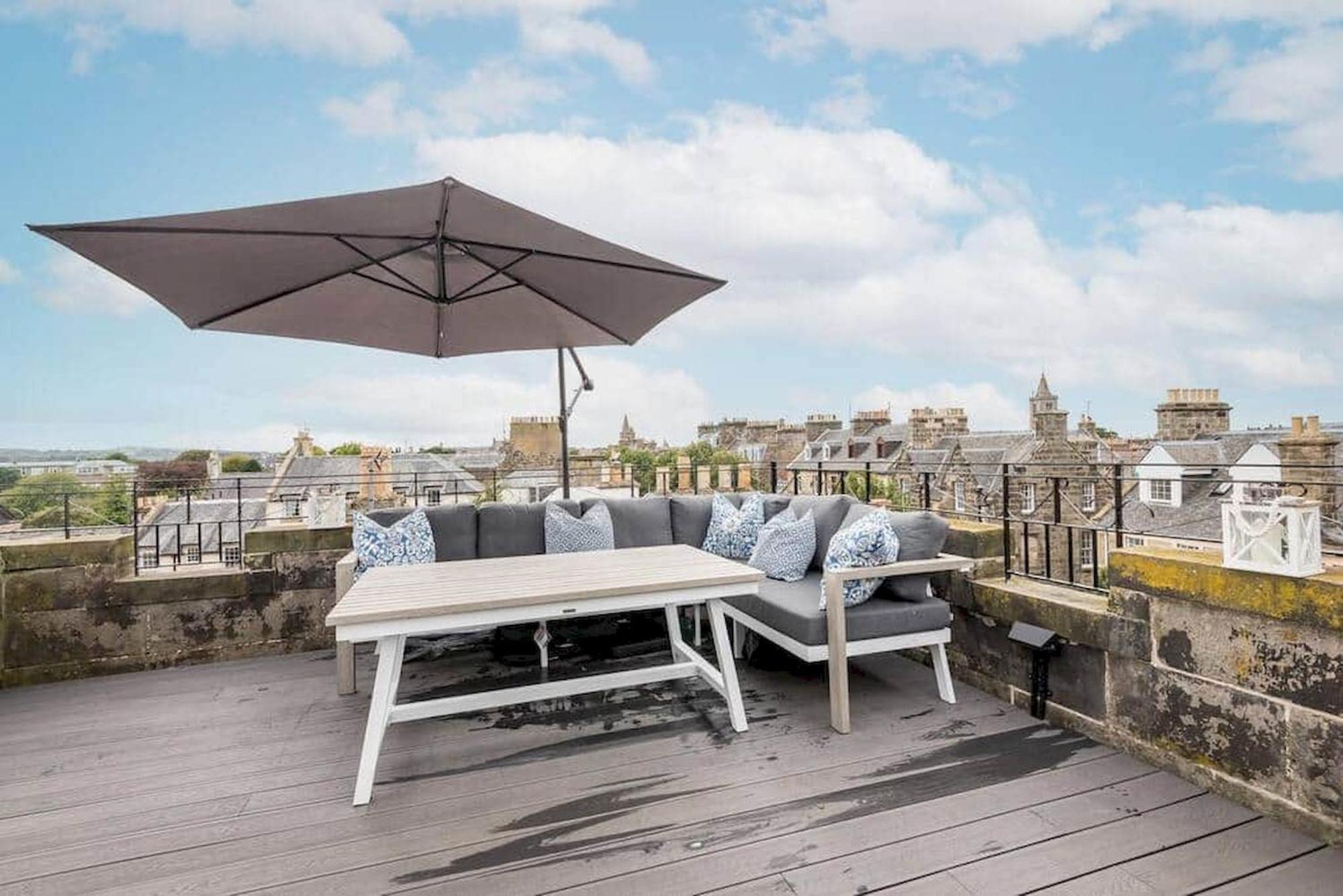 South Street Apartments - No 14F Roof Terrace St Andrews Buitenkant foto